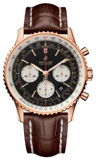 New knock-off watches ensure readability with red seconds hands.