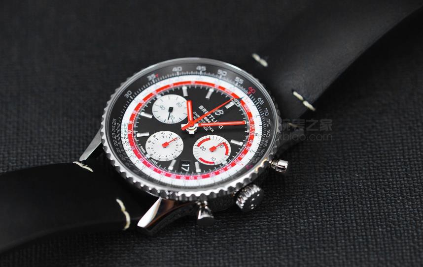 The male replica watches have black dials.