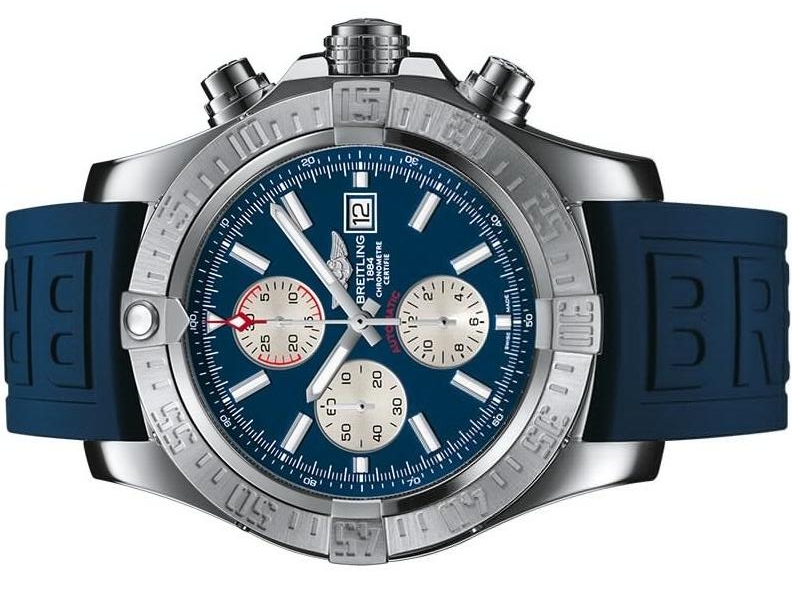 The 48mm replica watch us made from stainless steel.